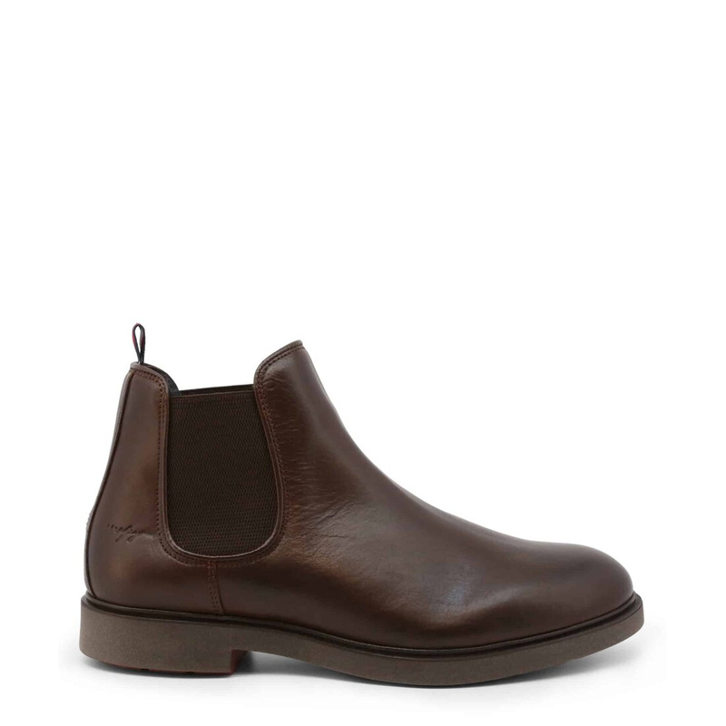 Tommy Hilfiger Men's Leather Ankle Boots