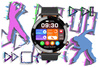 GRAVITY GT4-5 MEN'S SMARTWATCH - MAKING CALLS, STEPWATCH (sg023e)