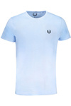 GIAN MARCO VENTURI MEN&#39;S SHORT SLEEVED T-SHIRT BLUE