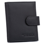 Leather card case RFID 4U CAVALDI TW-04-PDM-BP