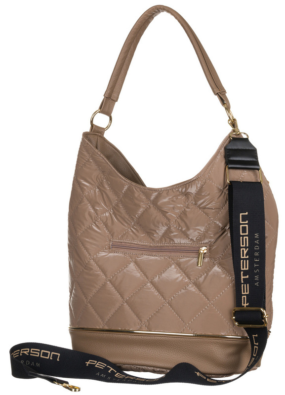 Leatherette handbag PETERSON PTN 22066