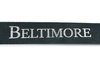 Beltimore A75 men's wide black leather trouser belt : Colors - black, Strap size - r.100-115 cm