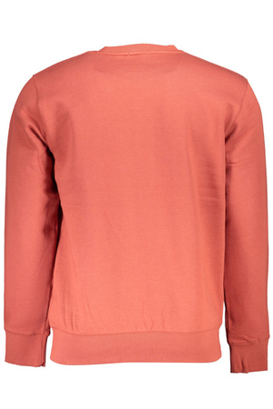 TIMBERLAND MEN&#39;S RED ZIP-OUT SWEATSHIRT