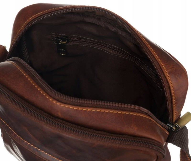 Men's genuine leather sachet Peterson PTN TB-8021-COM