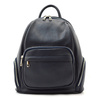 Leather urban women's backpack, spacious and stylish