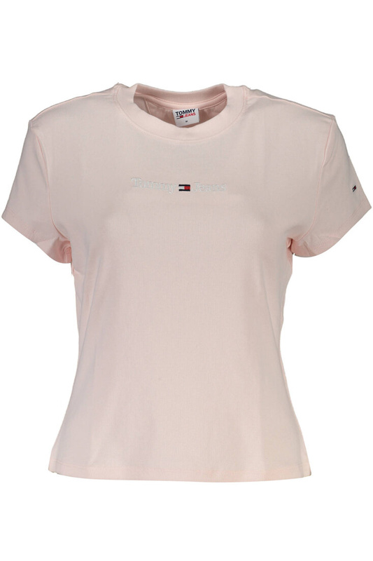 TOMMY HILFIGER ROSA KURZARM-T-SHIRT FÜR DAMEN