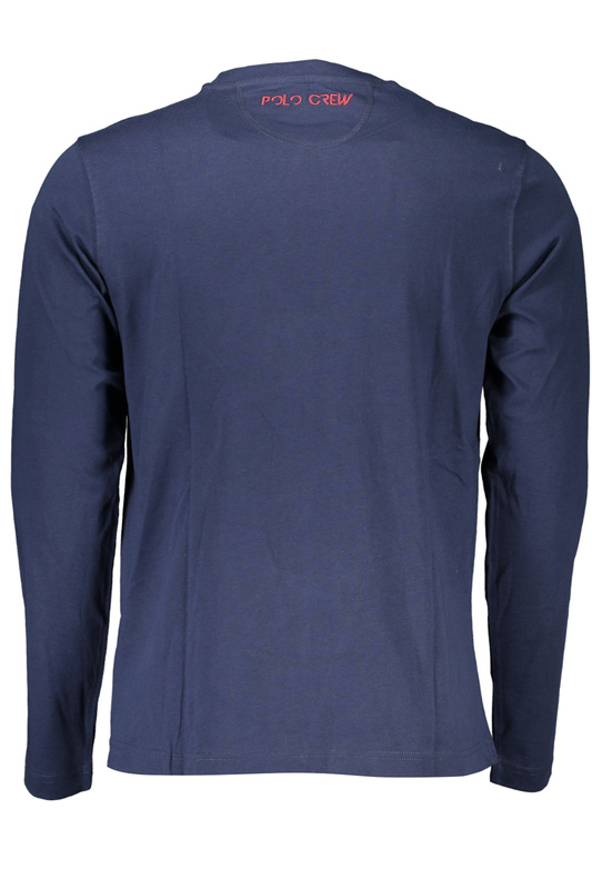 LA MARTINA MEN&#39;S LONG SLEEVE T-SHIRT BLUE