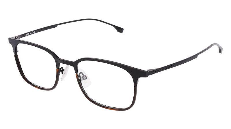 Rectangular HUGO BOSS men's glasses frames