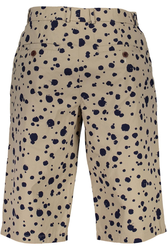 GANT MEN&#39;S BEIGE BERMUDA TROUSERS