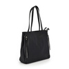 Elegant stylish large women's leather shopperbag