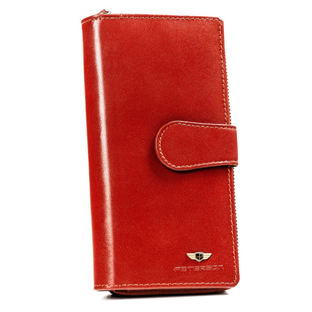 Women's genuine leather wallet Peterson PTN 2519-BO