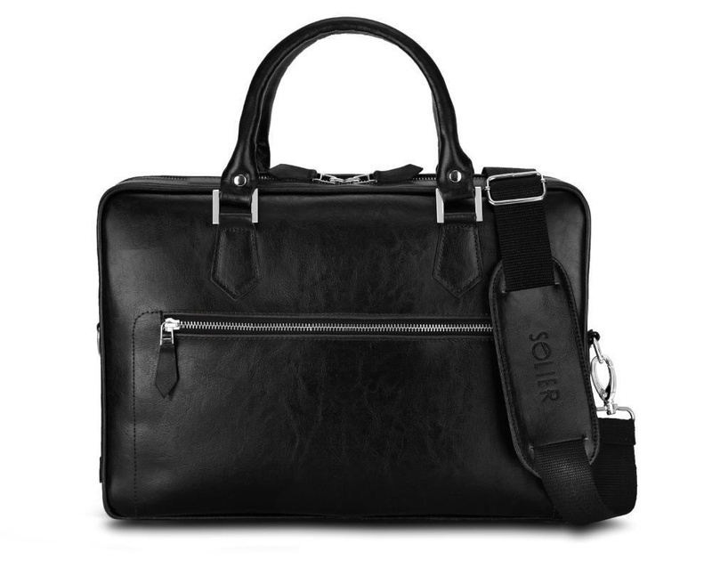 Laptop bag Solier SL23 black