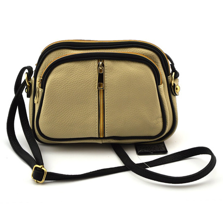 Women's fashionable leather crossbody bag