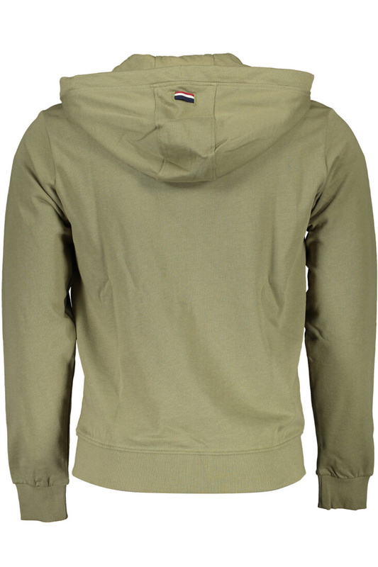 US POLO GREEN MAN SWEATSHIRT WITH ZIP