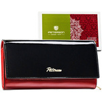 Leather wallet RFID PETERSON PTN 1N-409