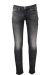 TOMMY HILFIGER MEN&#39;S BLACK DENIM JEANS