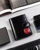 Leather wallet RFID PETERSON PTN 22309L-VT-T