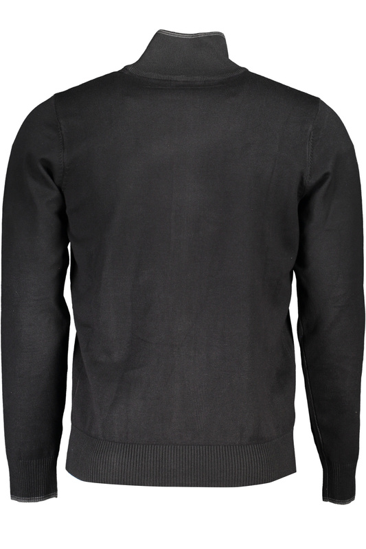 US GRAND POLO MEN&#39;S BLACK CARDIGAN