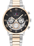 Men's stylish watch with date TOMMY HILFIGER