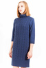 GANT SHORT DRESS WOMAN BLUE