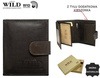 A roomy men's leather wallet by Always Wild