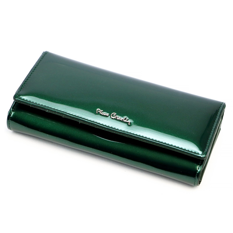 skóra naturalna + Women's eco-leather wallet Pierre Cardin 07 SHINY 106