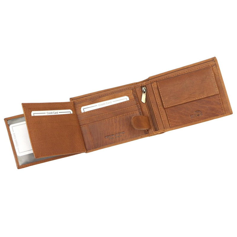 Practical stylish leather men's wallet Nordee