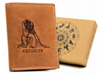 Men's wallet with zodiac signs pattern Always Wild