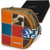 JULIA ROSSO patchwork leather wallet RFiD box M99