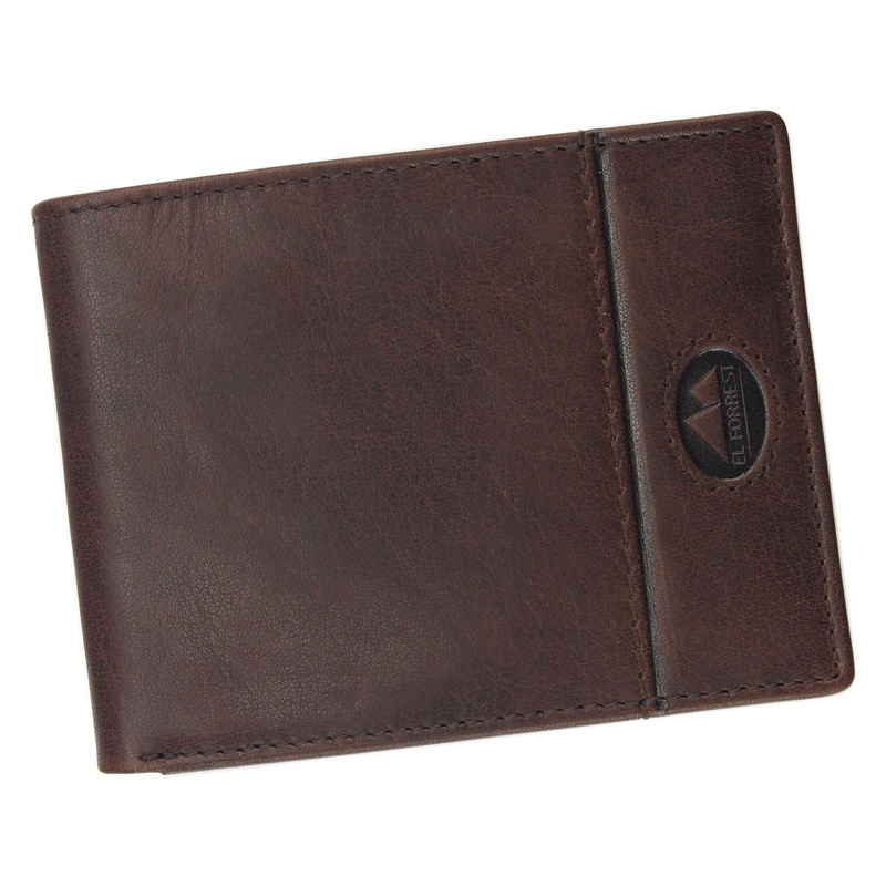 Men's genuine leather wallet EL FORREST 892/A-61 RFID