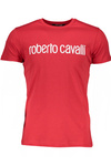 ROBERTO CAVALLI KURZARM-T-SHIRT FÜR HERREN IN ROT