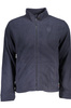 GIAN MARCO VENTURI MEN&#39;S BLUE ZIP SWEATSHIRT