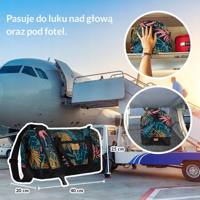 Polyester travel bag PETERSON PTN TP-13