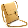 Leather women's elegant shoulder messenger bag