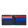 Gents RFID wallet by DUDU made in genuine calfskin leather with coin and credit card holders.