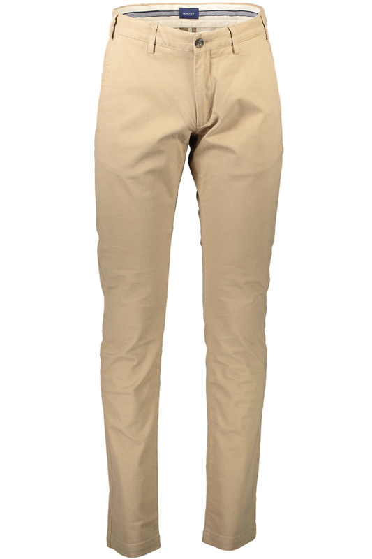 GANT MEN&#39;S BEIGE TROUSERS