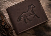 Leather wallet RFID ALWAYS WILD N992-CHM HORSE