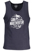 GIAN MARCO VENTURI MAN BLAUES TANKTOP