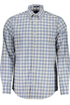 GANT MEN&#39;S BLUE LONG SLEEVE SHIRT