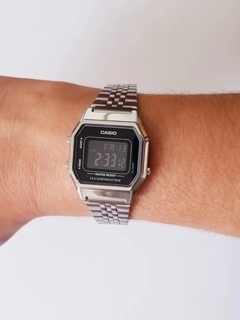 ZEGAREK DAMSKI CASIO LA680WA-1B  (zd631c) + BOX