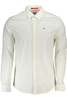 TOMMY HILFIGER MEN&#39;S WHITE LONG SLEEVE SHIRT