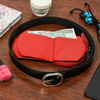 Women's Premium Leather Belt Wallet Set P52