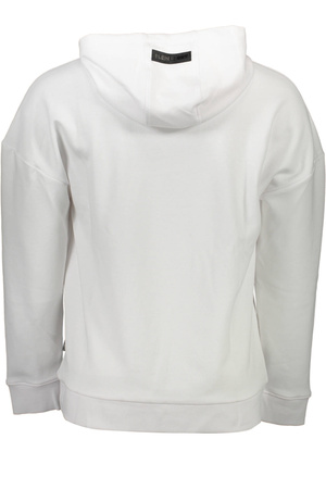 PLEIN SPORT SWEATSHIRT WITHOUT ZIP MAN WHITE