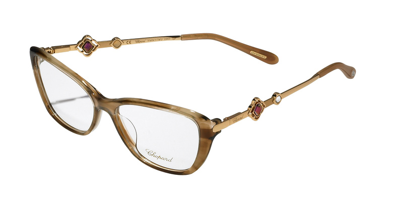 GLASSES CHOPARD WOMEN VCH224S540GGU (Szkło/Zausznik/Mostek) 54/15/135 mm)