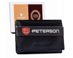 Leather wallet RFID PETERSOn PTN RD-200-GCL