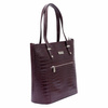 Damen Echtleder Handtasche MiaMore 01-011 CROCO