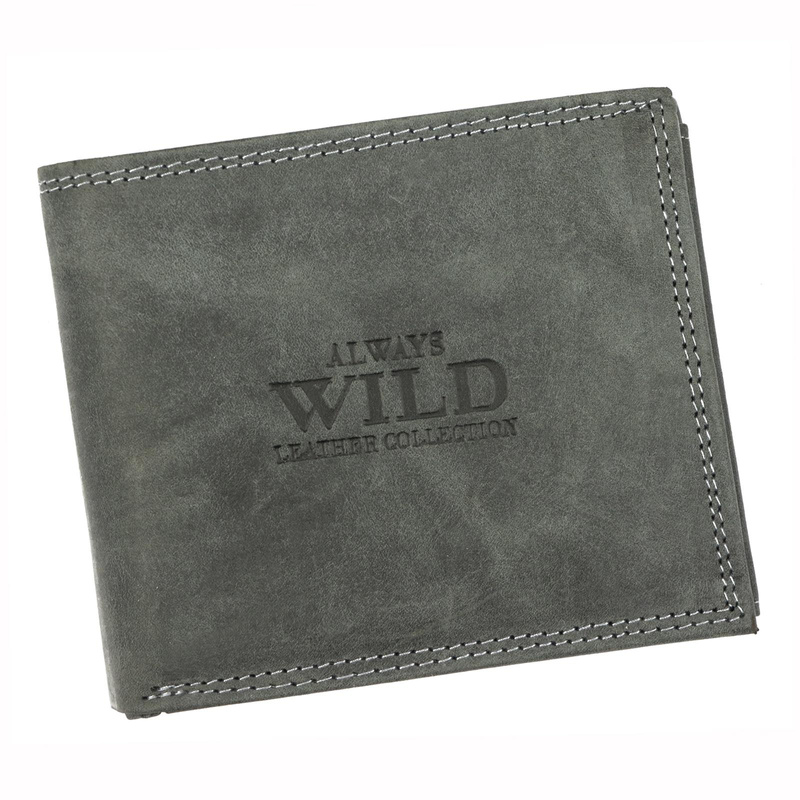 Men's genuine leather wallet Wild N992-P-CHM RFID