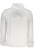 HUGO BOSS MEN&#39;S WHITE ZIPLESS SWEATSHIRT