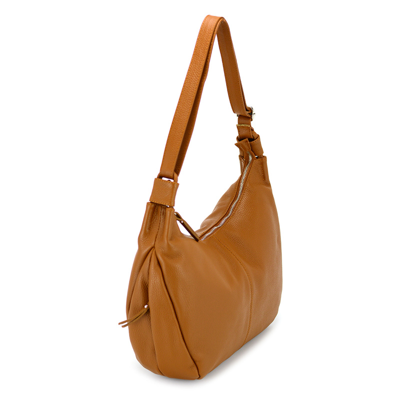 Women's leather small shopperbag shoulder bag