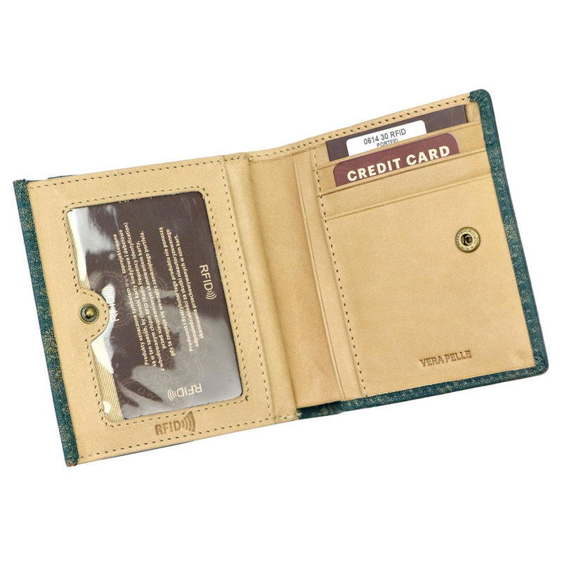 Women's genuine leather wallet Mato Grosso 0614-50 RFID